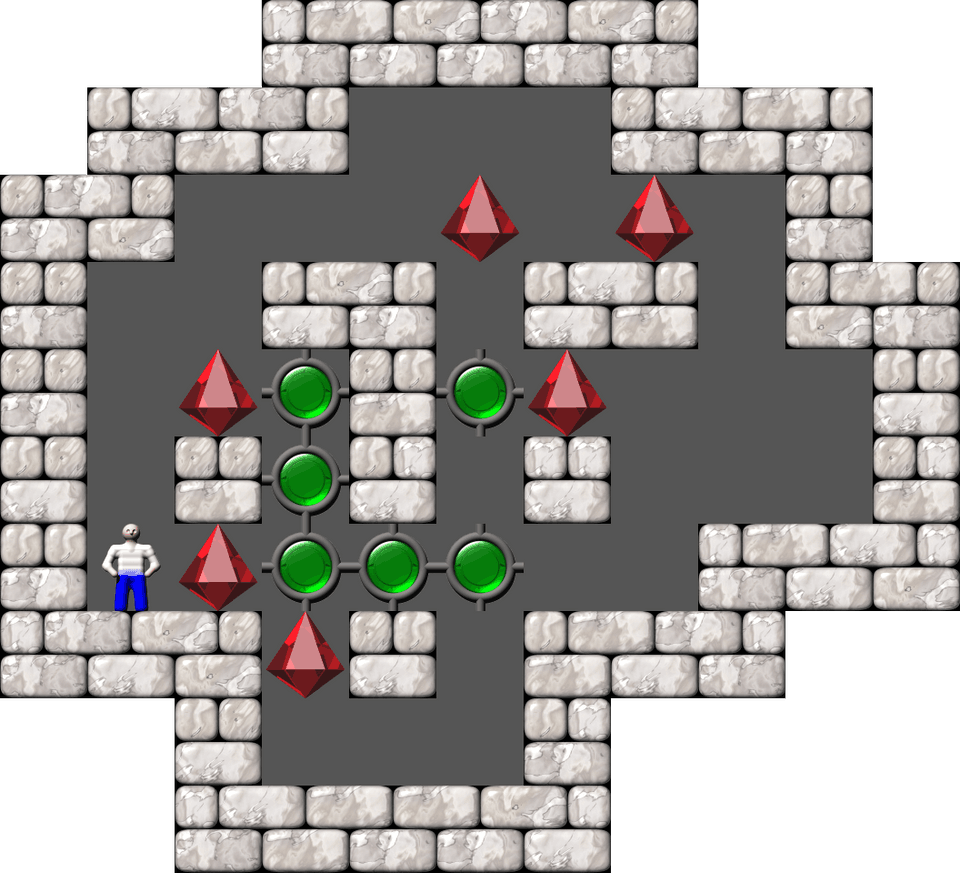 Сокобан Thinking Rabbit Arranged уровень 352